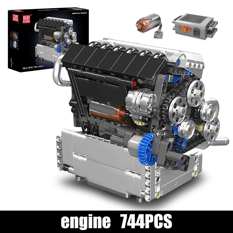 Mould King 10213 Sport Racing Car Engine - Building Block Kit