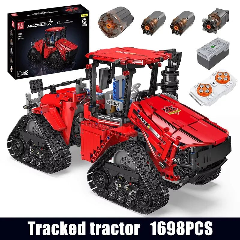 Mould King 18020 RC Pneumatic Crawler Tractor