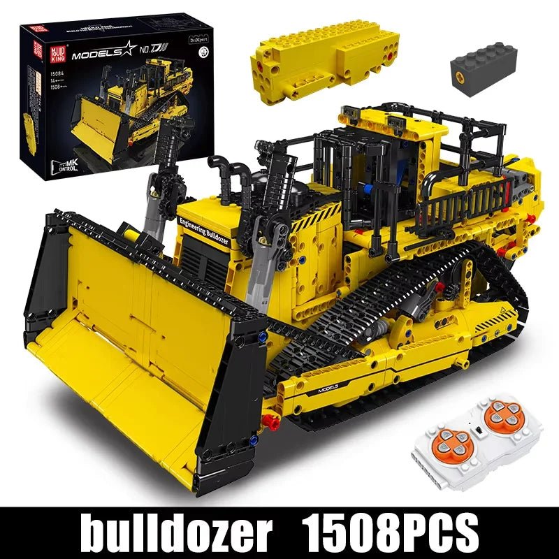 Mould King 15084 D11 Bulldozer - RC Building Block Set