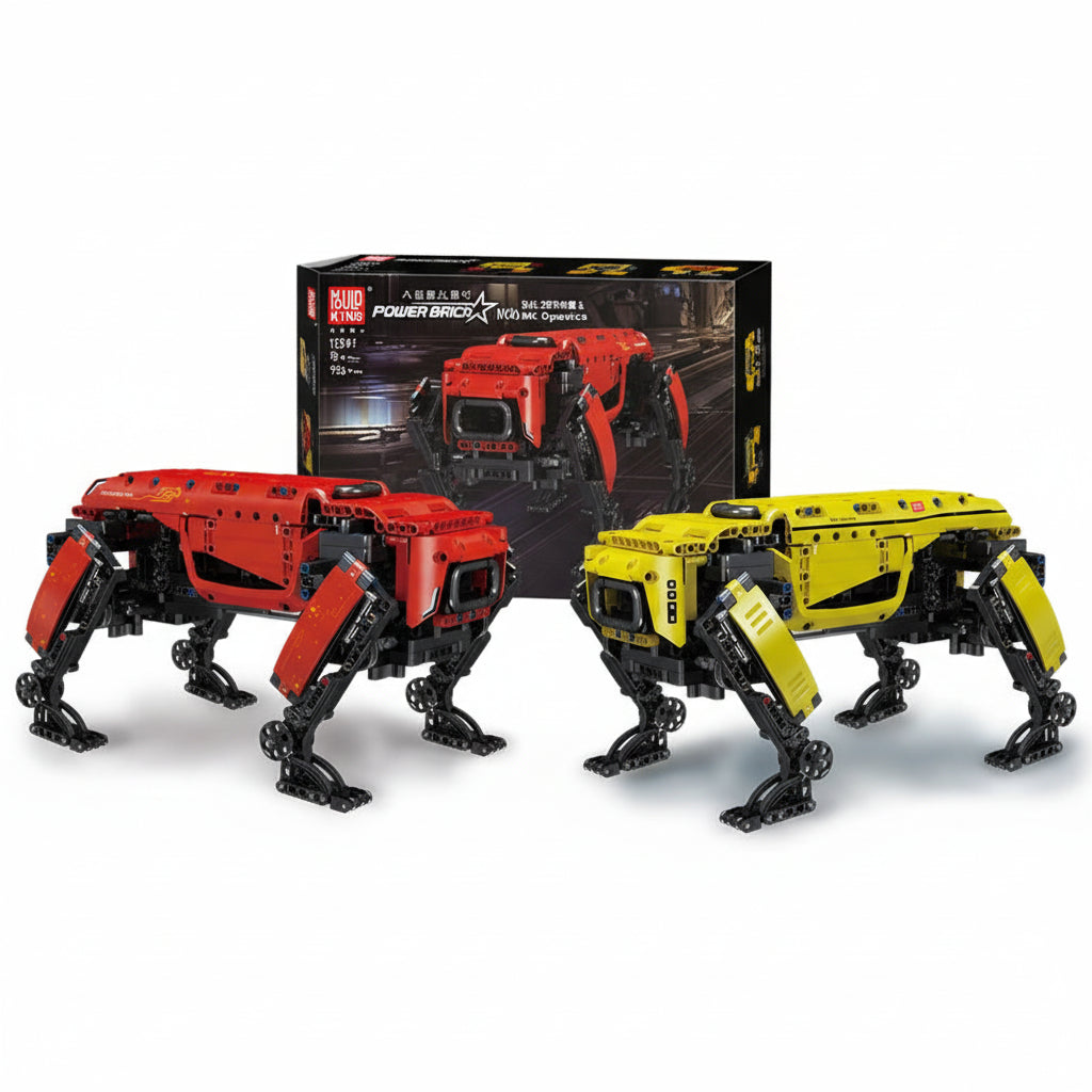 Mould King 15066/15075 AlphaDog Robot - Motorized Technical Building Blocks