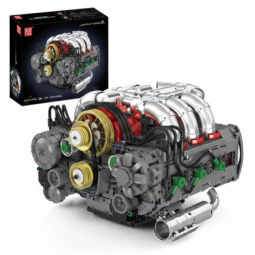 Mould King 10181 Motorized Flat Engine