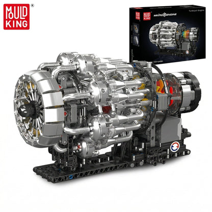 Mould King 10216 Motorized Turbojet Engine