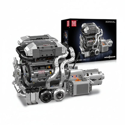Mould King 10201 W16 Supercar Engine