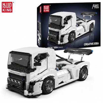 Mould King 10036 White Knight Truck - Technical Building Block Set