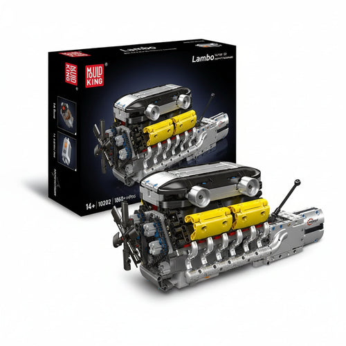 Mould King 10202 Supercar V12 Engine - Building Blocks Set