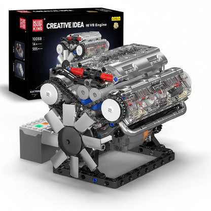 Mould King 10088 V8 Engine Block Set