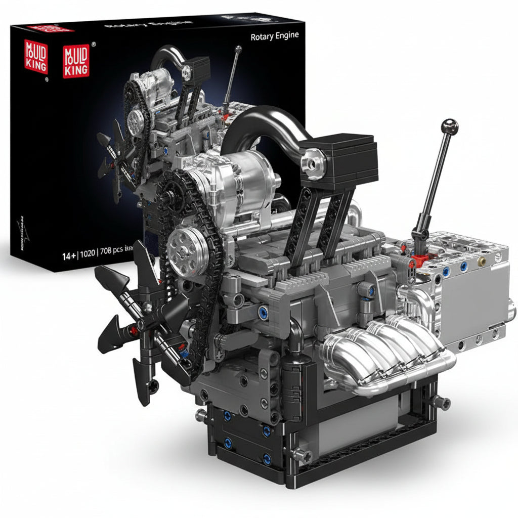 Mould King 10212 Supercar Rotary Engine - Building Kit