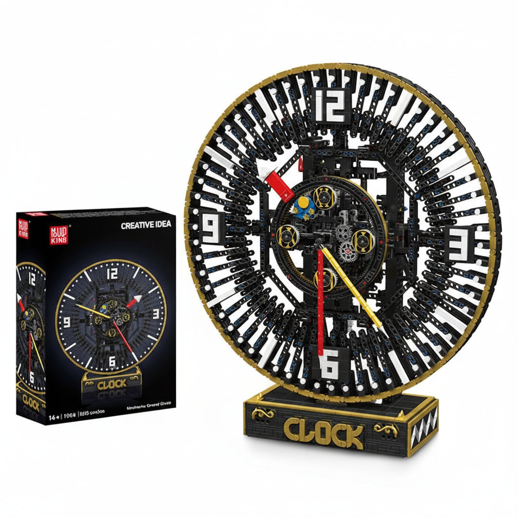 Mould King 10160 Motorized Mechanical Grand Clock - STEM Building Kit