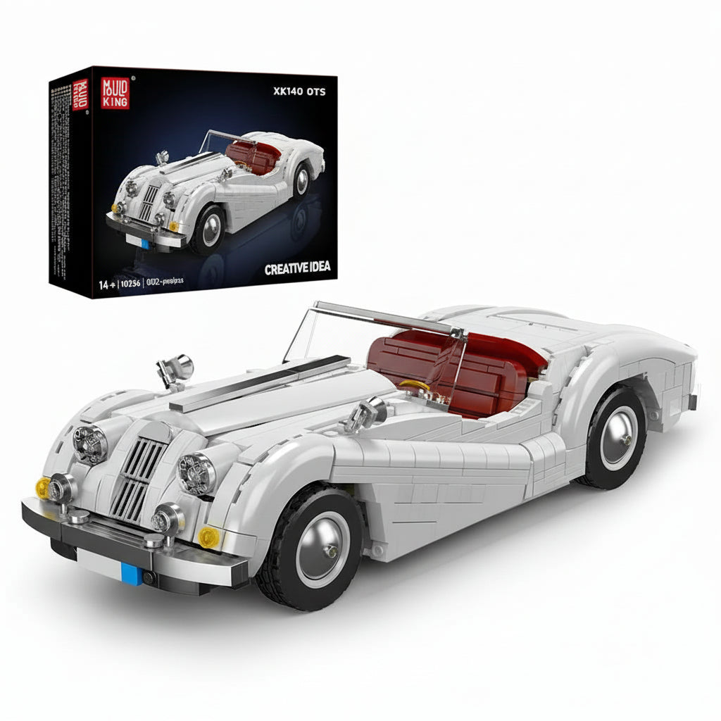 Mould King 10236 MOC XK140 QTS Vintage Car - Building Blocks Set