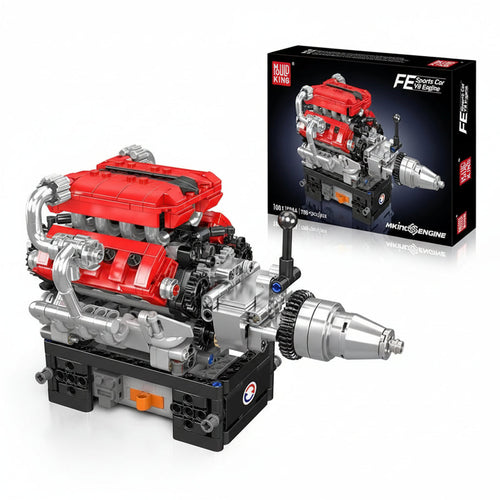 Mould King 10204 V8 Racing Engine