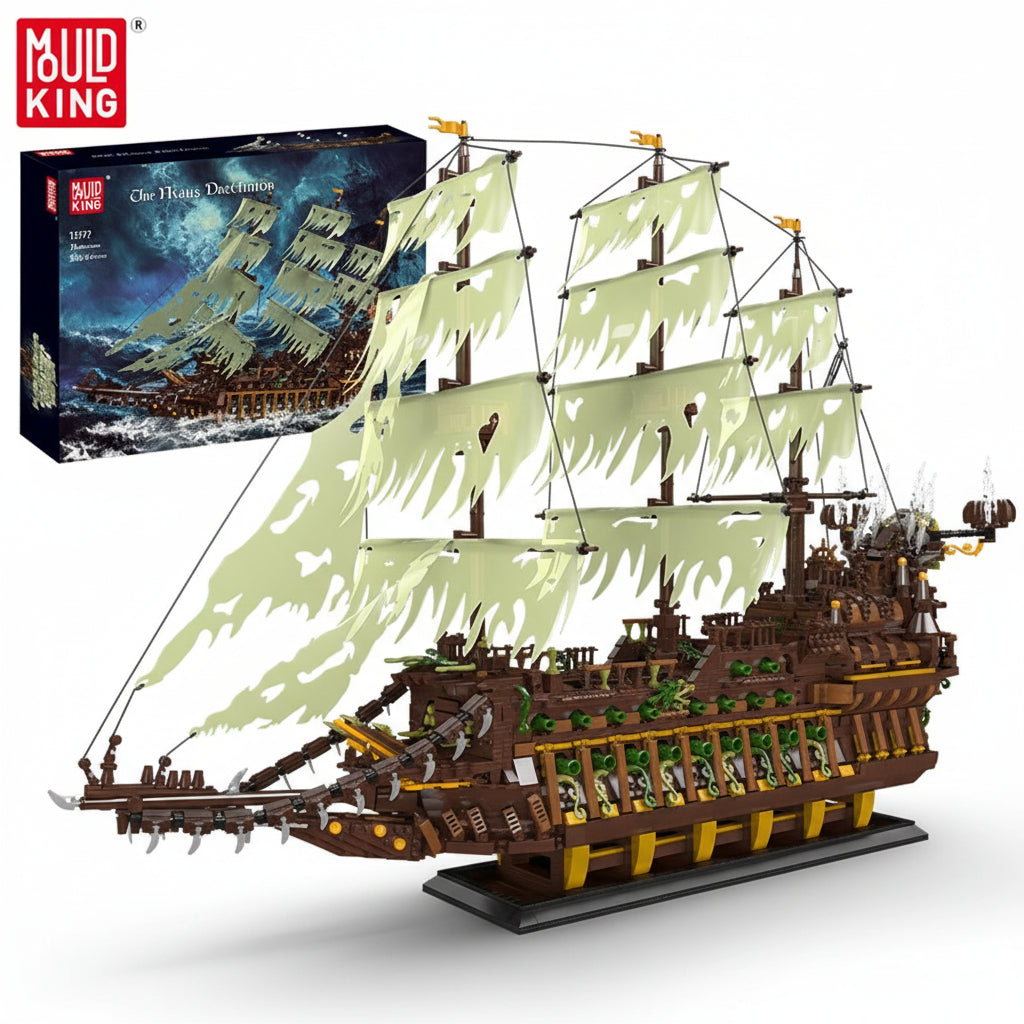 Mould King 13197 Flying Dutchman - Pirate Ship Building Blocks