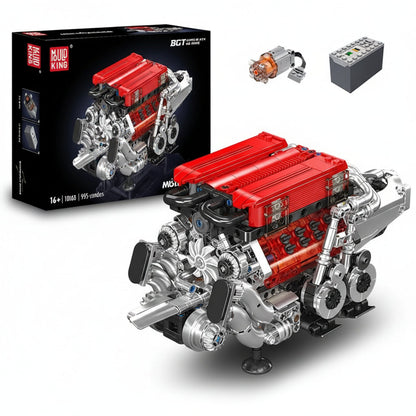 Mould King 10163 BGT Supercar - Motorized Building Blocks Kit