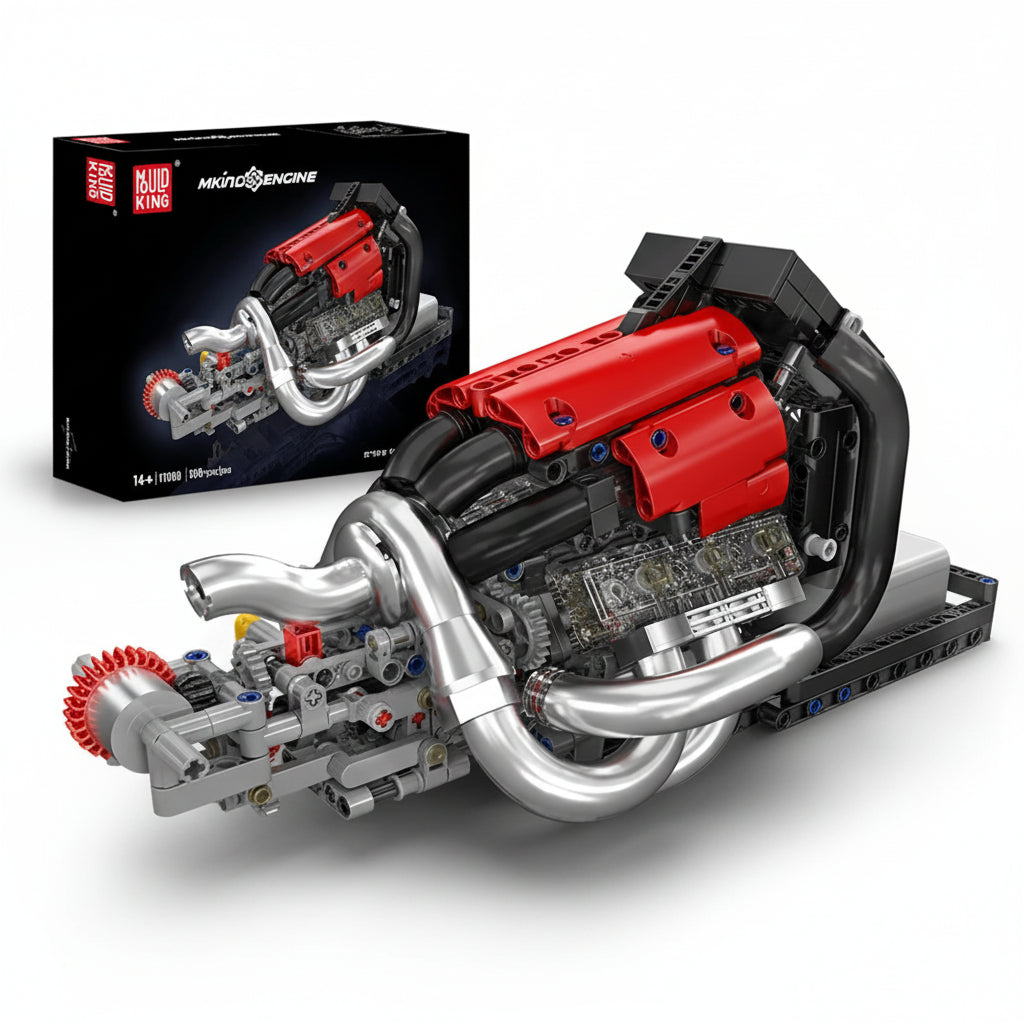 Mould King 10188 STR 13 F1 Engine - Technical Building Block Set