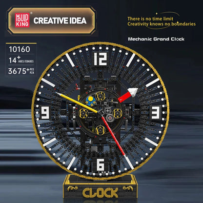 Mould King 10160 Motorized Mechanical Grand Clock - STEM Building Kit