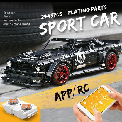 MOULD KING 13108 V2 Racing Car - APP RC Building Blocks Kit
