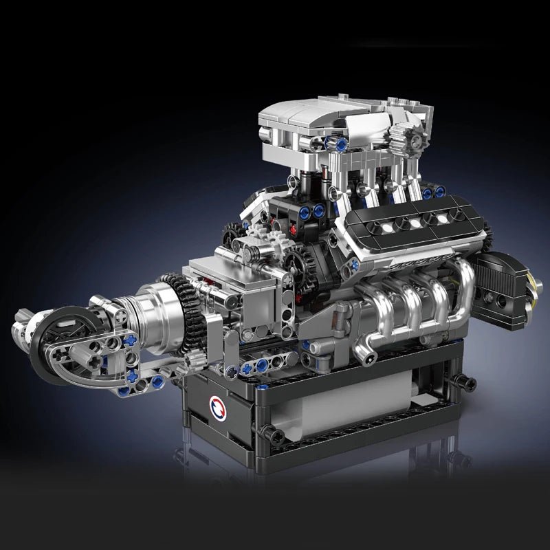 Mould King 10206 MCL Sport Car - Motorized V8 Engine Building Kit