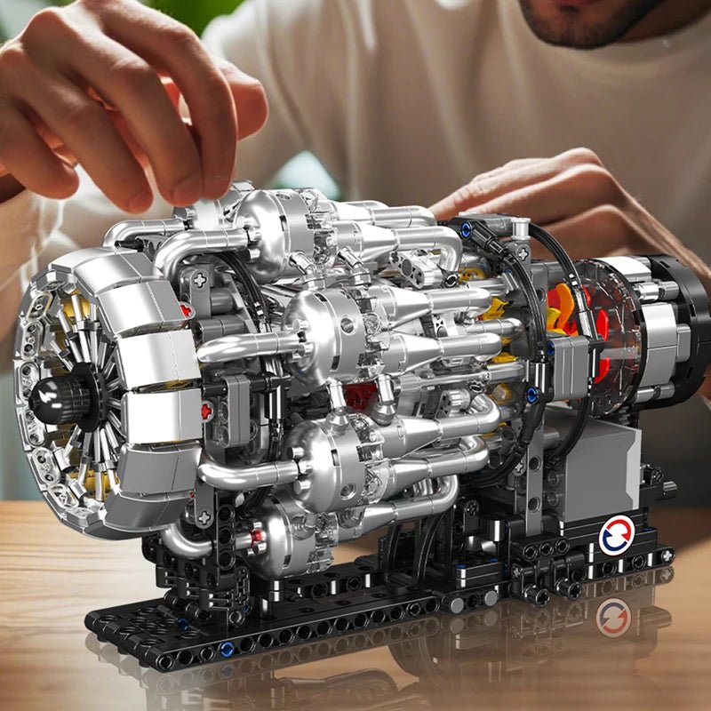 Mould King 10216 Motorized Turbojet Engine