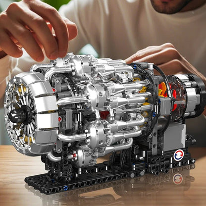 Mould King 10216 Motorized Turbojet Engine