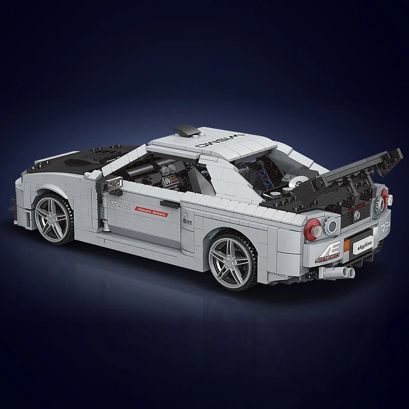 Mould King 10113 Skyline R34 - Technic Building Block Car Set