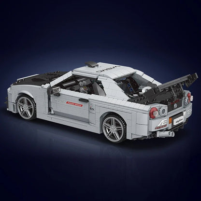 Mould King 10113 Skyline R34 - Technic Building Block Car Set