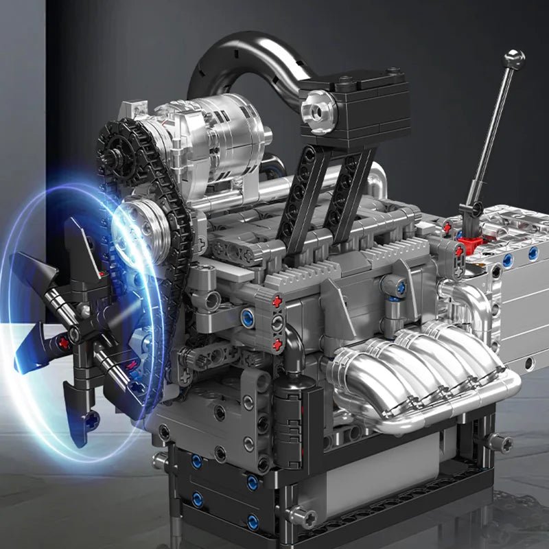 Mould King 10212 Supercar Rotary Engine - Building Kit