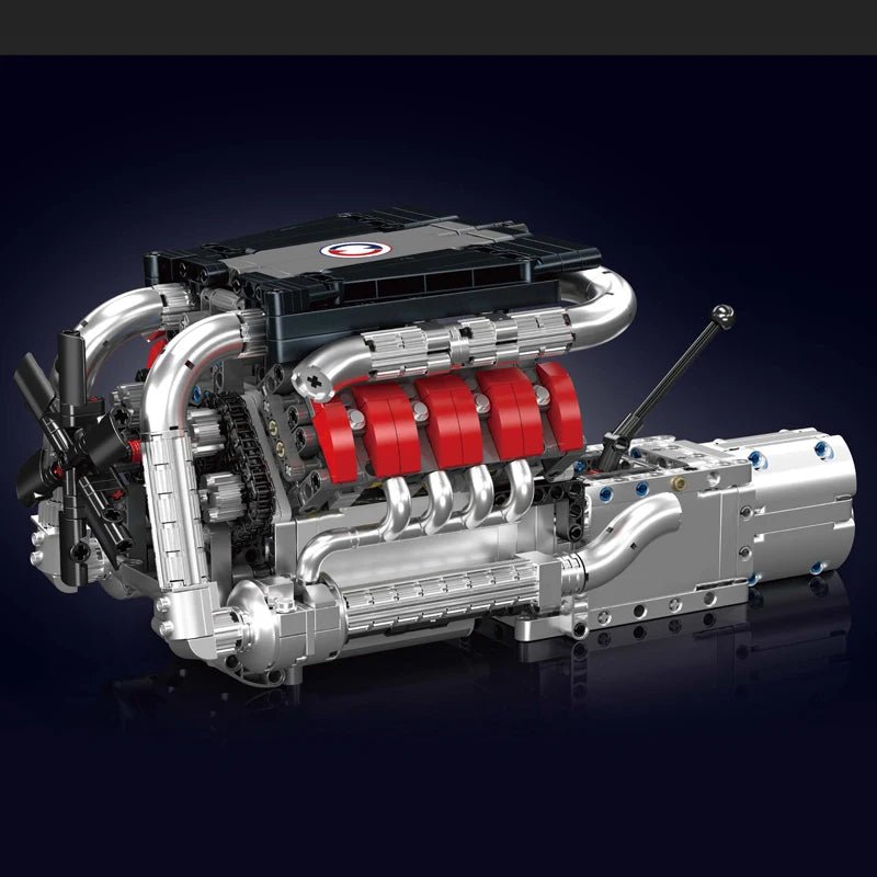 Mould King 10203 V8 Engine - Technical Building Block Set