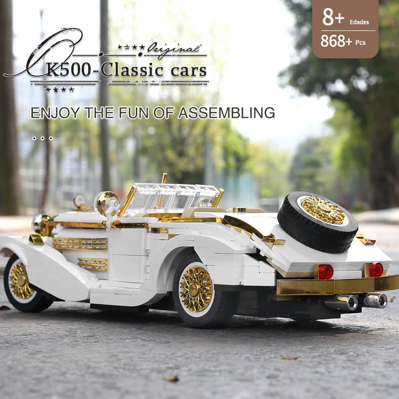 Mould King 10003 K500 Vintage Car - Classic Building Blocks Set