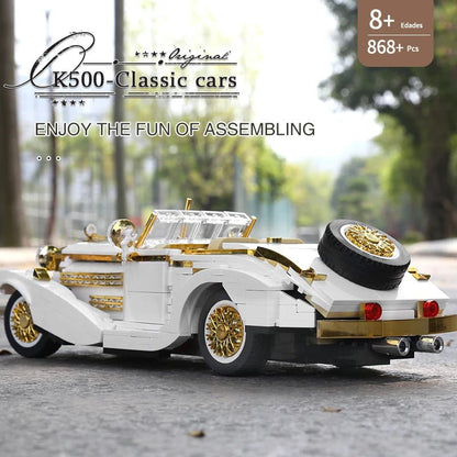 Mould King 10003 K500 Vintage Car - Classic Building Blocks Set