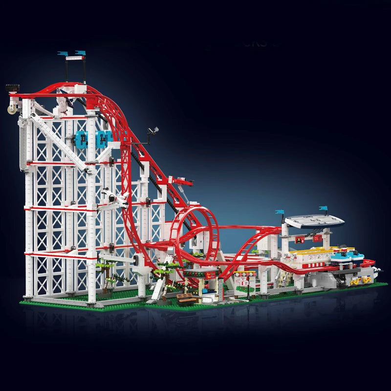 Mould King 11014 Motorized Roller Coaster
