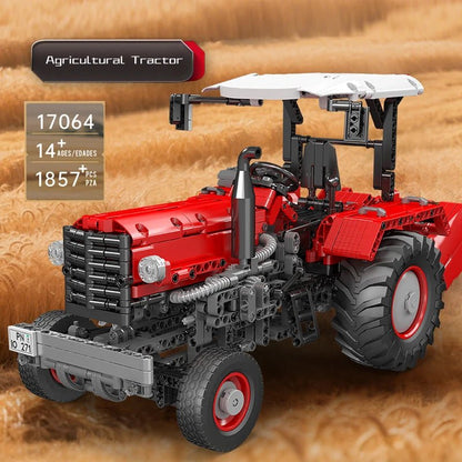 Mould King 17064 RC Motorized Agricultural Tractor Building Set