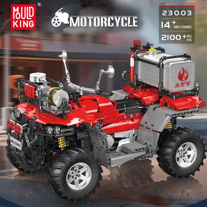 Mould King 23003 RC Fire ATV - Technical Building Block Set