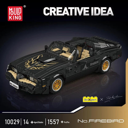 Mould King 10029 Firebird Vintage Car