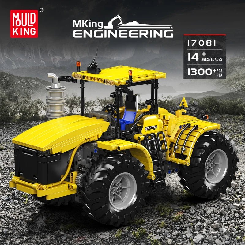 Mould King 17081/17082 RC Articulated Tractor