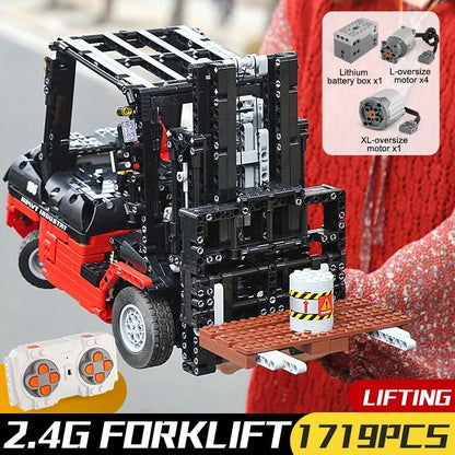 Mould King 13106 - Motorized Forklift Building Block Set