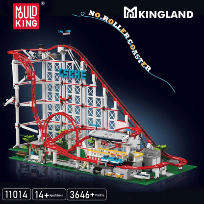 Mould King 11014 Motorized Roller Coaster