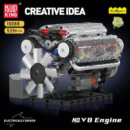 Mould King 10088 V8 Engine Block Set