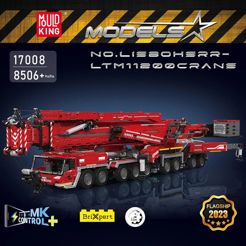 Mould King 17007/17008 LTM 11200 Crane