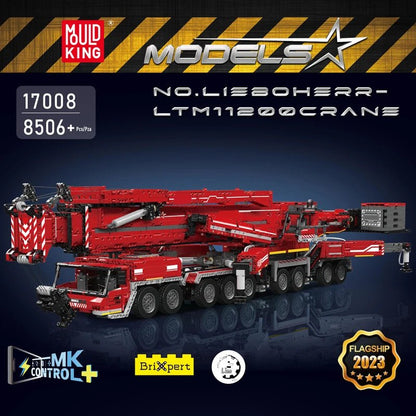 Mould King 17007/17008 LTM 11200 Crane