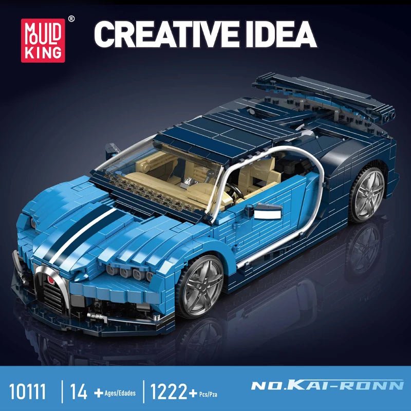 Mould King 10111 Blue Sport Racer