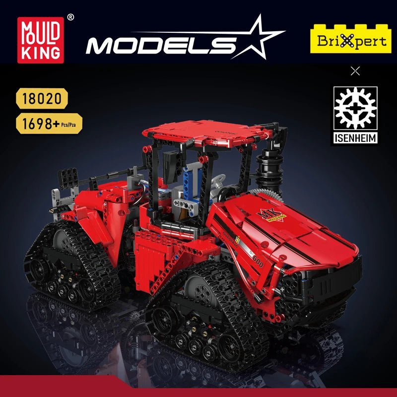 Mould King 18020 RC Pneumatic Crawler Tractor