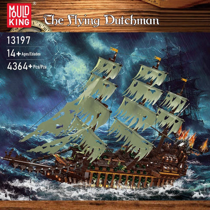 Mould King 13197 Flying Dutchman - Pirate Ship Building Blocks