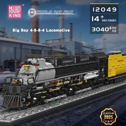 Mould King 12049 The Big Boy Building Block Train Set