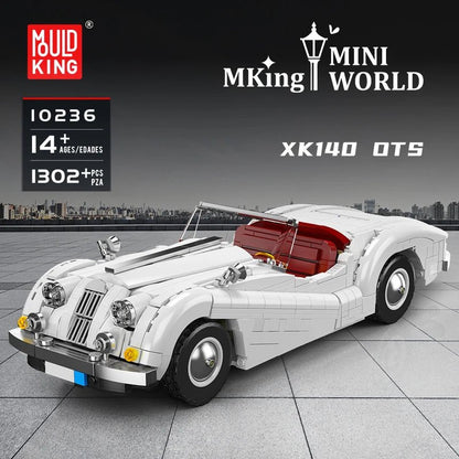 Mould King 10236 MOC XK140 QTS Vintage Car - Building Blocks Set