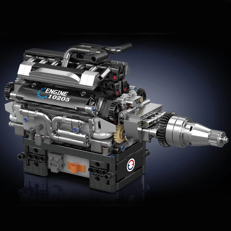 Mould King 10205 RR V12 Engine Car