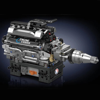 Mould King 10205 RR V12 Engine Car