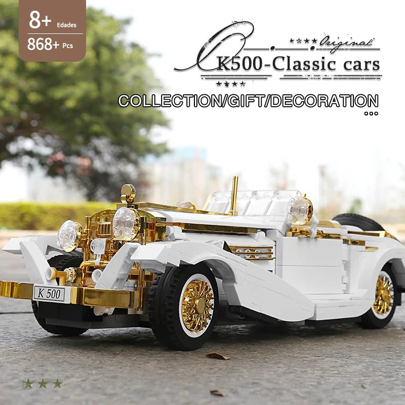 Mould King 10003 K500 Vintage Car - Classic Building Blocks Set