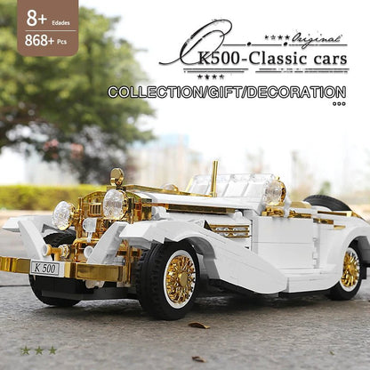 Mould King 10003 K500 Vintage Car - Classic Building Blocks Set