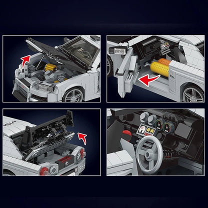 Mould King 10113 Skyline R34 - Technic Building Block Car Set