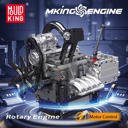 Mould King 10212 Supercar Rotary Engine - Building Kit