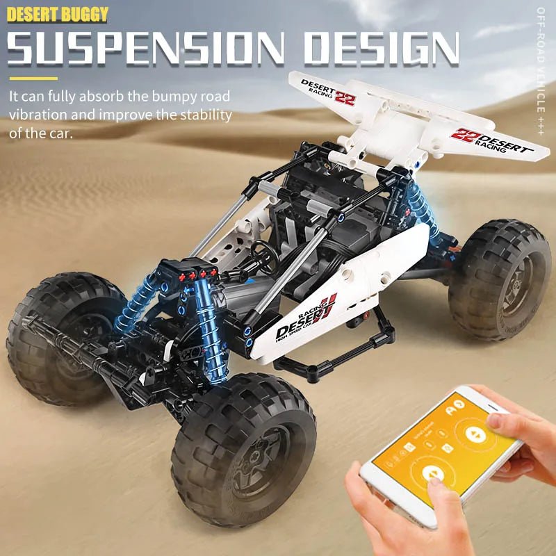 Mould King 18001 PF Buggy 2 - RC Desert Racing Building Blocks